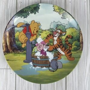 BRADFORD EXCHANGE Winnie The Pooh TROUBLES WITH BUBBLES 100 Acre WoodS Collectio